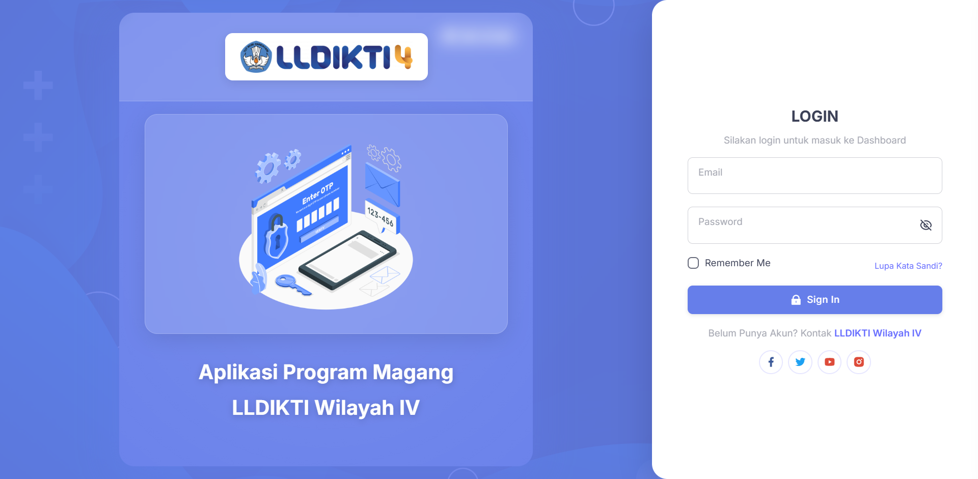 Magang Lembaga Layana Pendidikan Tinggi Wilayah IV